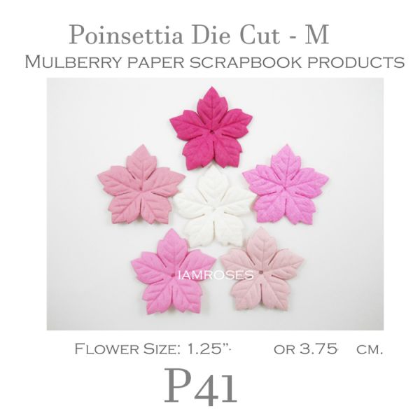 Poinsettia Die Cut M P41